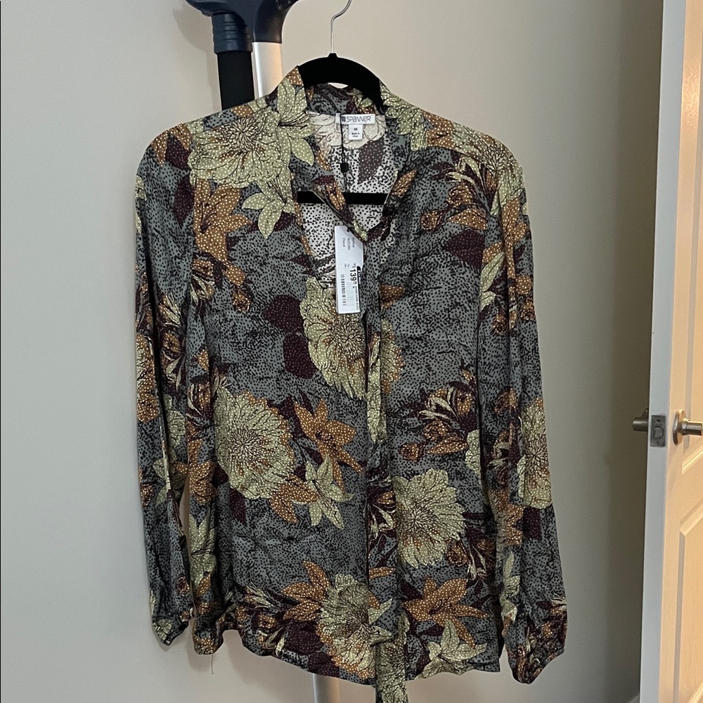SPANNER Floral Blouse - Multicolor